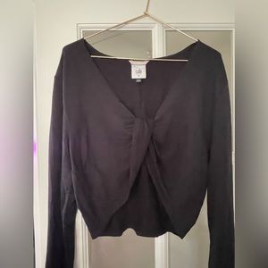 Cabi | Black Cropped Top